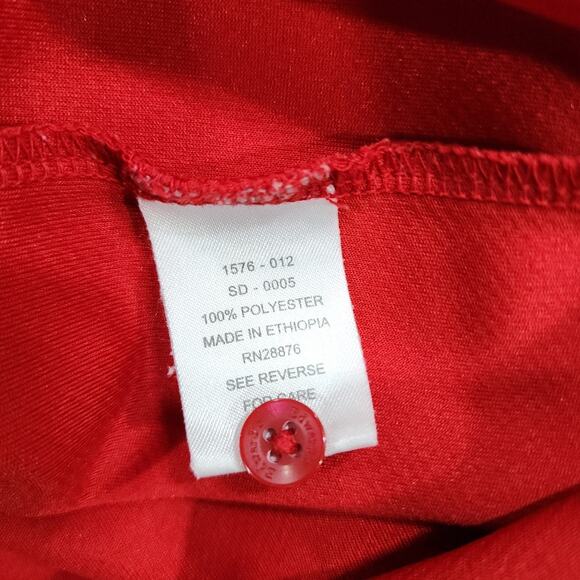 Erie Seawolves MENS SIZE XXL Red Polo Shirt Detroit Tigers Edwards AP 360 - Picture 10 of 14